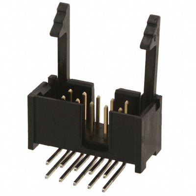 104130-1 by TE Connectivity AMP Connectors - CONNECTOR HEADER R/A 10POS 2.54MM
