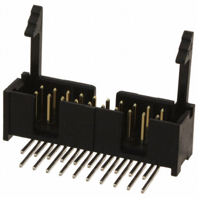 104130-4 by TE Connectivity AMP Connectors - CONNECTOR HEADER R/A 20POS 2.54MM