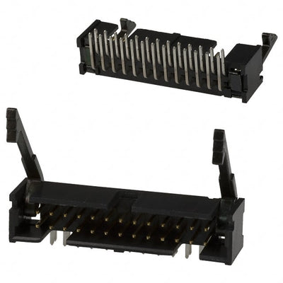 1761609-9 by TE Connectivity AMP Connectors - CONNECTOR HEADER R/A 26POS 2.54MM