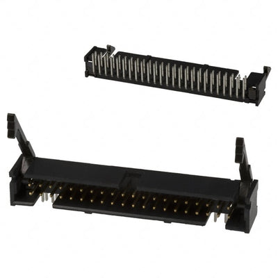1-1761607-5 by TE Connectivity AMP Connectors - CONNECTOR HEADER R/A 50POS 2.54MM