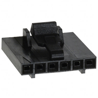 104257-5 by TE Connectivity AMP Connectors - CONNECTOR RECPT HSG 6POS 2.54MM