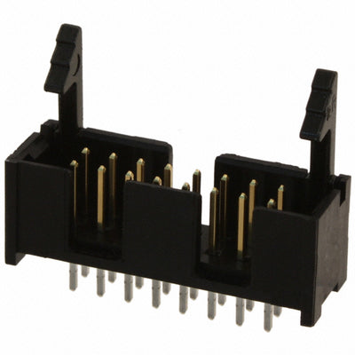 104313-3 by TE Connectivity AMP Connectors - CONNECTOR HEADER VERT 16POS 2.54MM