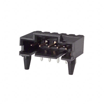 104361-4 by TE Connectivity AMP Connectors - CONNECTOR HEADER R/A 5POS 2.54MM