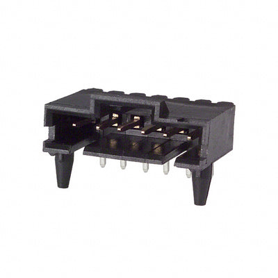 104361-5 by TE Connectivity AMP Connectors - CONNECTOR HEADER R/A 6POS 2.54MM