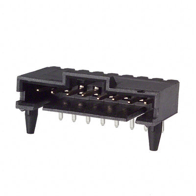 104361-7 by TE Connectivity AMP Connectors - CONNECTOR HEADER R/A 8POS 2.54MM