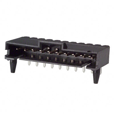 104361-9 by TE Connectivity AMP Connectors - CONNECTOR HEADER R/A 10POS 2.54MM