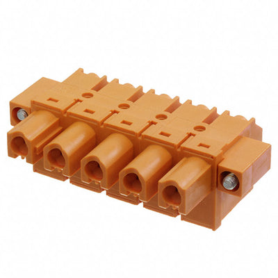 1043900000 by Weidmuller - TERM BLOCK PLUG 5POS STR 7.62MM