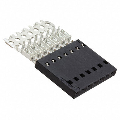 104439-6 by TE Connectivity AMP Connectors - CONNECTOR RECPT 7POS IDC 22-26AWG GOLD