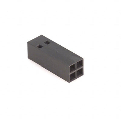 104482-1 by TE Connectivity AMP Connectors - CONNECTOR RECPT HSG 4POS 2.54MM