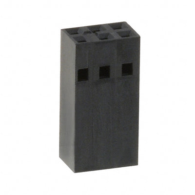 104482-2 by TE Connectivity AMP Connectors - CONNECTOR RECPT HSG 6POS 2.54MM