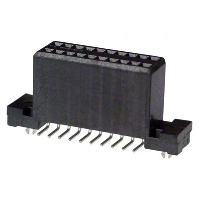 104550-2 by TE Connectivity AMP Connectors - CONNECTOR RECPT 20POS 0.05 GOLD SMD