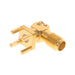 1045677-1 by TE Connectivity Aerospace, Defense and Marine - CONNECTOR SSMA JACK R/A 50 OHM PCB