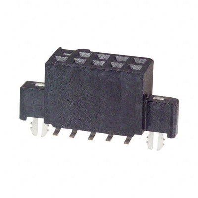 104652-1 by TE Connectivity AMP Connectors - CONNECTOR RECPT 10POS 0.05 GOLD SMD