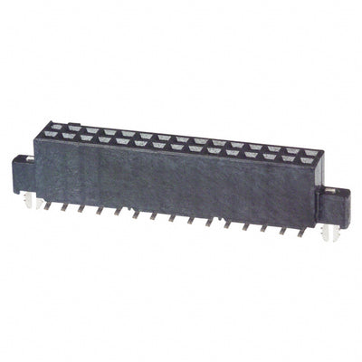 104652-3 by TE Connectivity AMP Connectors - CONNECTOR RECPT 30POS 0.05 GOLD SMD