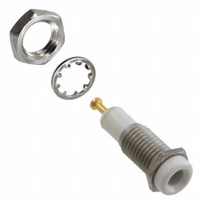 105-0201-200 by Cinch Connectivity Solutions Johnson - CONNECTOR TIP JACK TURRET WHITE