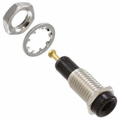 105-0203-200 by Cinch Connectivity Solutions Johnson - CONNECTOR TIP JACK TURRET BLACK