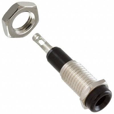 105-0253-001 by Cinch Connectivity Solutions Johnson - CONNECTOR TIP JACK SLDR EYELET BLACK