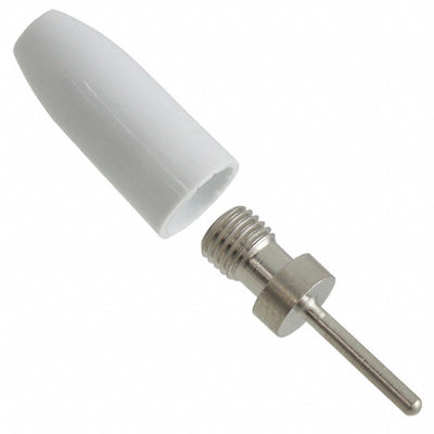 105-0301-001 by Cinch Connectivity Solutions Johnson - CONNECTOR TIP PLUG SOLDERLESS WHITE