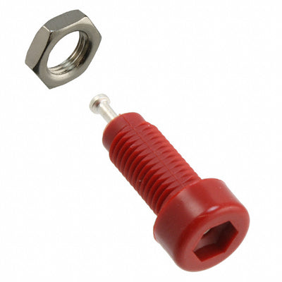 105-0602-001 by Cinch Connectivity Solutions Johnson - CONNECTOR TIP JACK TURRET RED