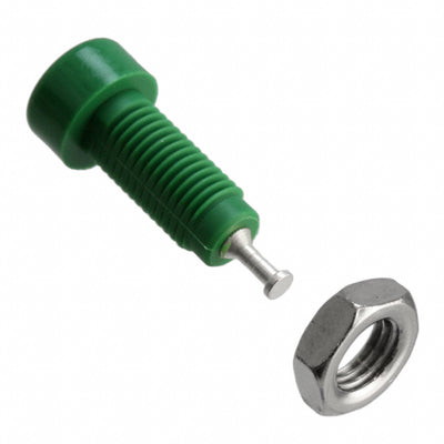 105-0604-001 by Cinch Connectivity Solutions Johnson - CONNECTOR TIP JACK TURRET GREEN