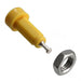 105-0607-001 by Cinch Connectivity Solutions Johnson - CONNECTOR TIP JACK TURRET YELLOW