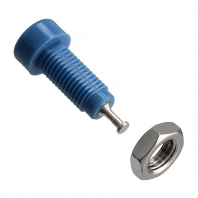 105-0610-001 by Cinch Connectivity Solutions Johnson - CONNECTOR TIP JACK TURRET BLUE