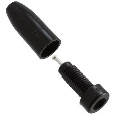 105-0703-001 by Cinch Connectivity Solutions Johnson - CONNECTOR TIP JACK TURRET BLACK