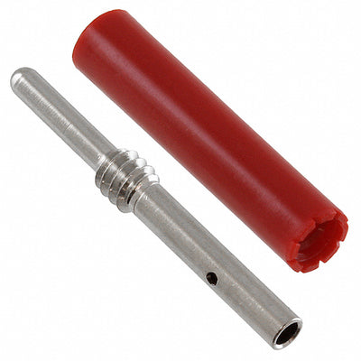 105-0772-001 by Cinch Connectivity Solutions Johnson - CONNECTOR TIP PLUG RED