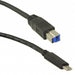 105-1030-BL-00500 by CNC Tech - CABLE B PLUG TO C PLUG 16.4