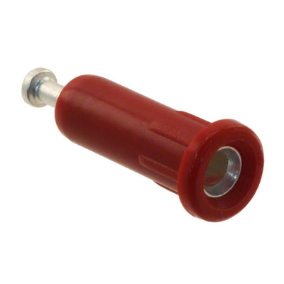 105-1042-001 by Cinch Connectivity Solutions Johnson - CONNECTOR TIP JACK TURRET RED