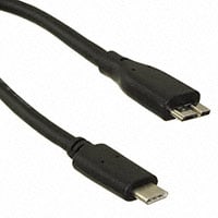 105-1092-BL-00500 by CNC Tech - CABLE MCR B PLUG TO C PLUG 16.4