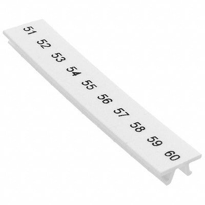 1050017:0051 by Phoenix Contact - CONNECTOR ACC MARKER STRIP PREPRINT