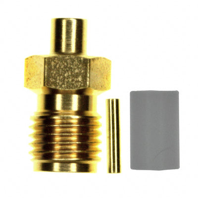 1050859-1 by TE Connectivity AMP Connectors - CONNECTOR SMA JACK STR 50 OHM SOLDER