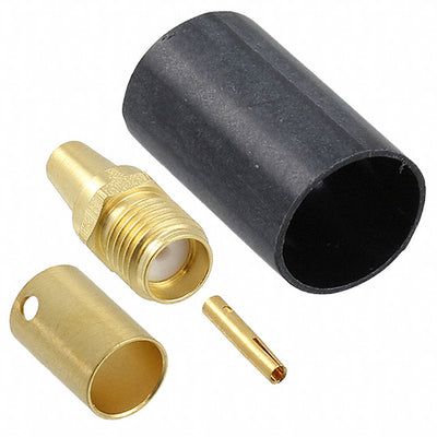 1051852-1 by TE Connectivity AMP Connectors - CONNECTOR SMA JACK STR 50 OHM SOLDER