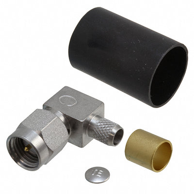 1052072-1 by TE Connectivity AMP Connectors - CONNECTOR SMA PLUG R/A 50 OHM SOLDER