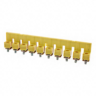 1052460000 by Weidmuller - JUMPER TERM BLK 10POS SCREW-IN
