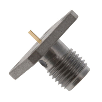 1052566-1 by TE Connectivity AMP Connectors - CONNECTOR SMA RCPT STR 50 OHM SOLDER