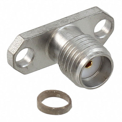 1052628-1 by TE Connectivity AMP Connectors - CONNECTOR SMA RCPT STR 50OHM COMPRESS