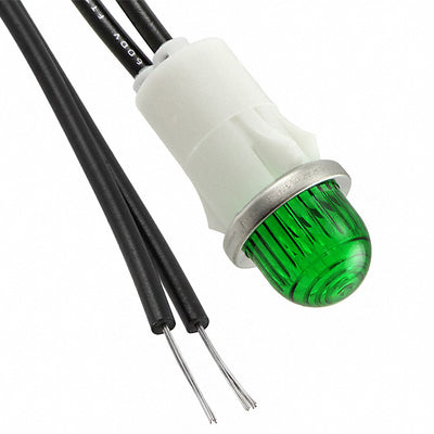 1052A5 by Visual Communications Company - VCC - INDICATOR NEON GREEN PANEL MNT