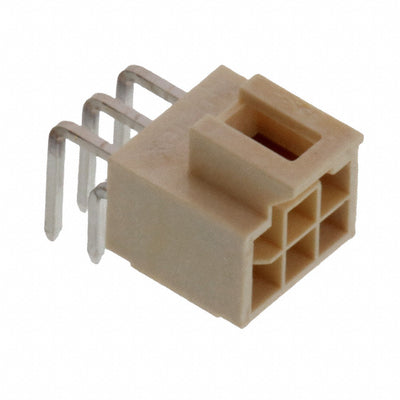 1053142206 by Molex - CONNECTOR HEADER R/A 6POS 2.5MM