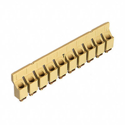 1053360000 by Weidmuller - JUMPER TERM BLK 10POS SCREW-IN