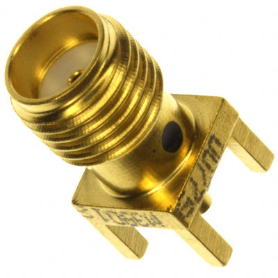 1053374-1 by TE Connectivity Aerospace, Defense and Marine - CONNECTOR SMA JACK STR 50 OHM PCB