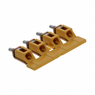 1055460000 by Weidmuller - JUMPER TERM BLK 4POS SCREW-IN
