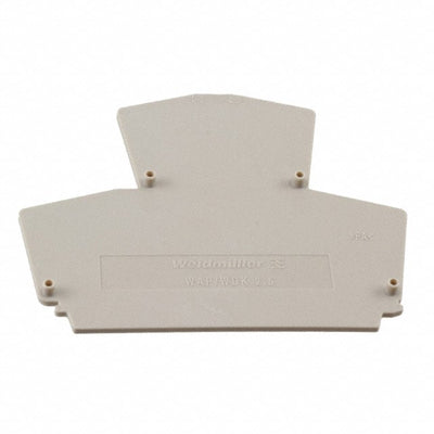 1059100000 by Weidmuller - CONNECTOR TERM BLK END PLATE RAIL BG