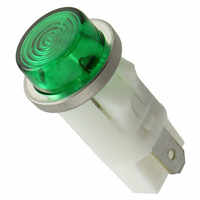 1092QC5-28V by Visual Communications Company - VCC - LED PMI, GREEN, HI-HAT, 28V, 3/1
