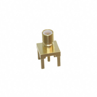 1060455-1 by TE Connectivity AMP Connectors - CONNECTOR SMB RCPT STR 50 OHM PCB