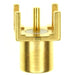1060984-1 by TE Connectivity AMP Connectors - CONNECTOR MCX RCPT STR 50 OHM PCB