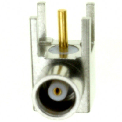 1061023-1 by TE Connectivity AMP Connectors - CONNECTOR MCX RCPT R/A 50 OHM PCB