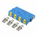 1061210300 by Molex - CONNECTOR COUPLER RCPT LC-LC 8-PLEX