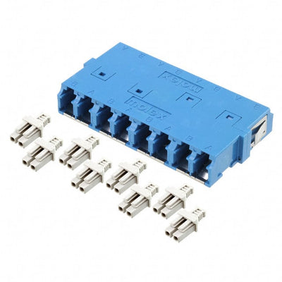 1061210450 by Molex - CONNECTOR COUPLER RCPT LC-LC 8-PLEX